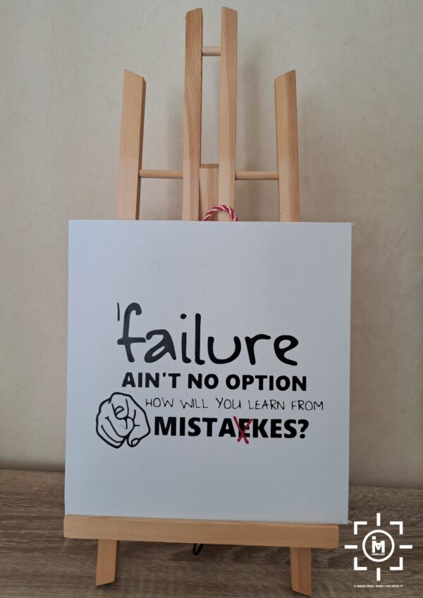 If Failure Ain't ...